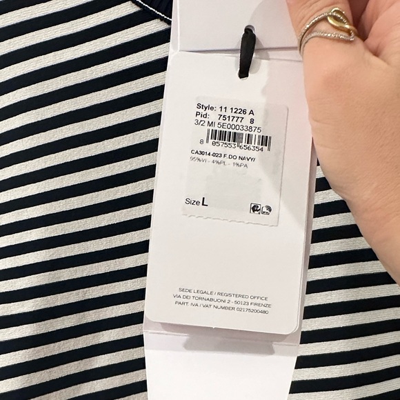 Nautical Salvatore Ferragamo Brand New Dress - Picture 5 of 5